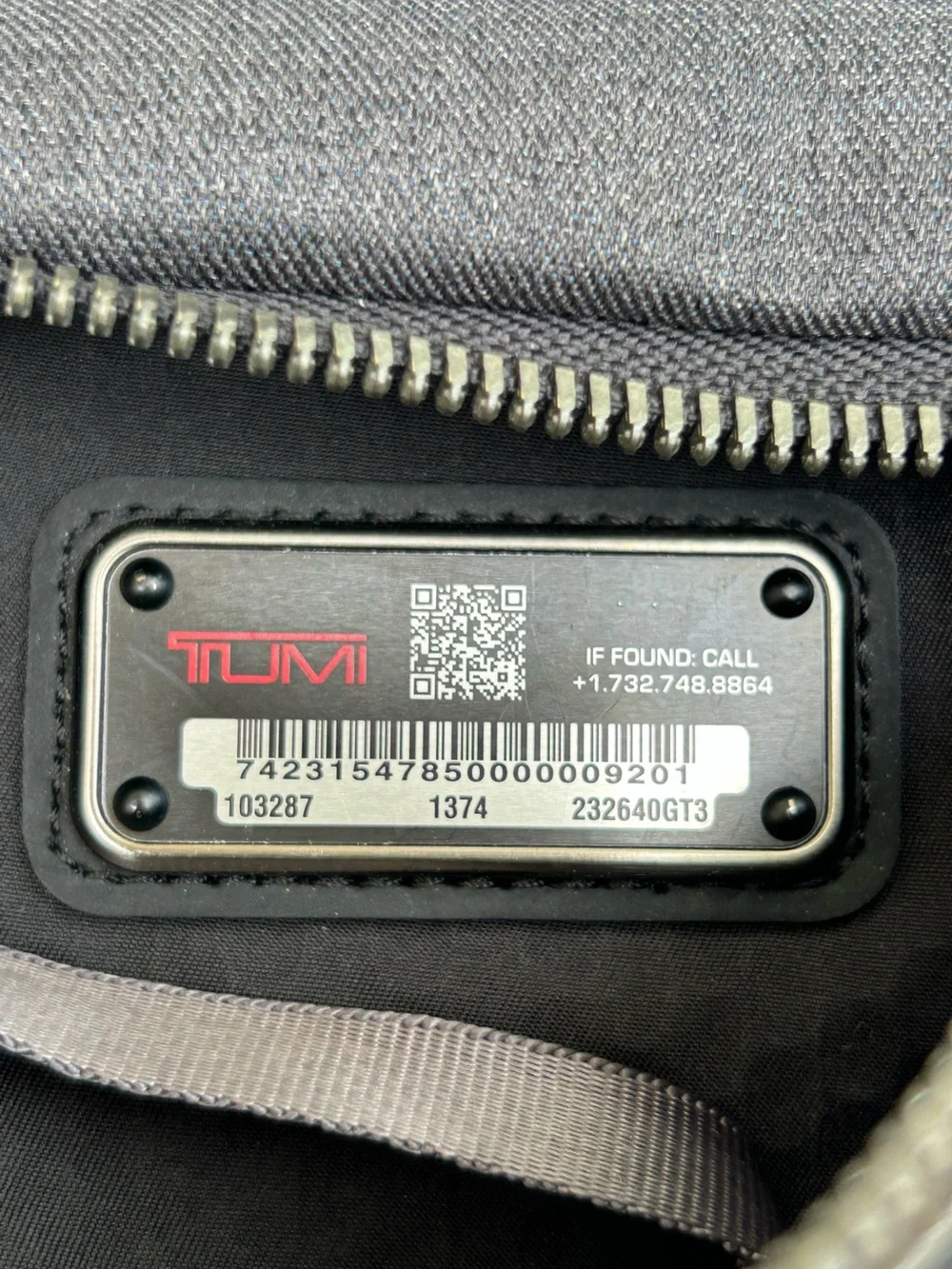 Tumi Bag Alpha Bravo Leather Black Men's Travel Work Briefcase Laptop 232640